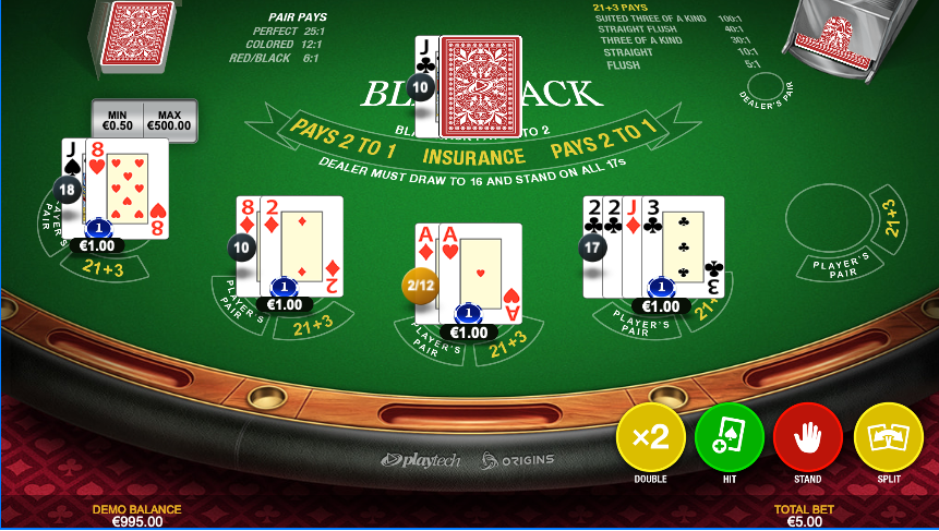 https://assets.outplayed.com/1730996737102/Premium Blackjack screenshot pair of aces